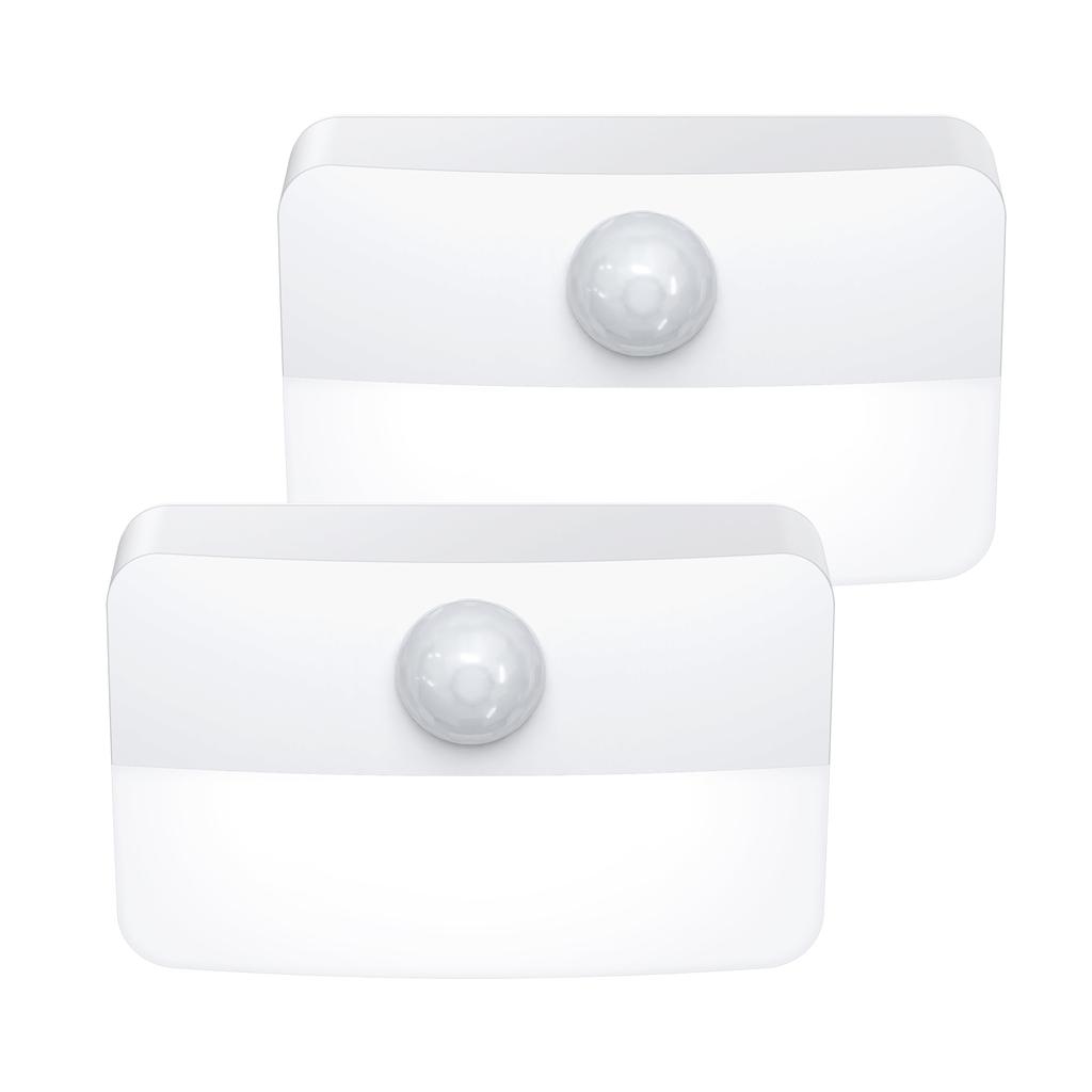 Body Human Sensor Light Cordless LED Night Light Battery-Powered Safe Lights for Stairs Hallway Bathroom Cabinet