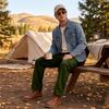 Men's Multi-Pocket Cargo Pants for Outdoor Hiking and Work