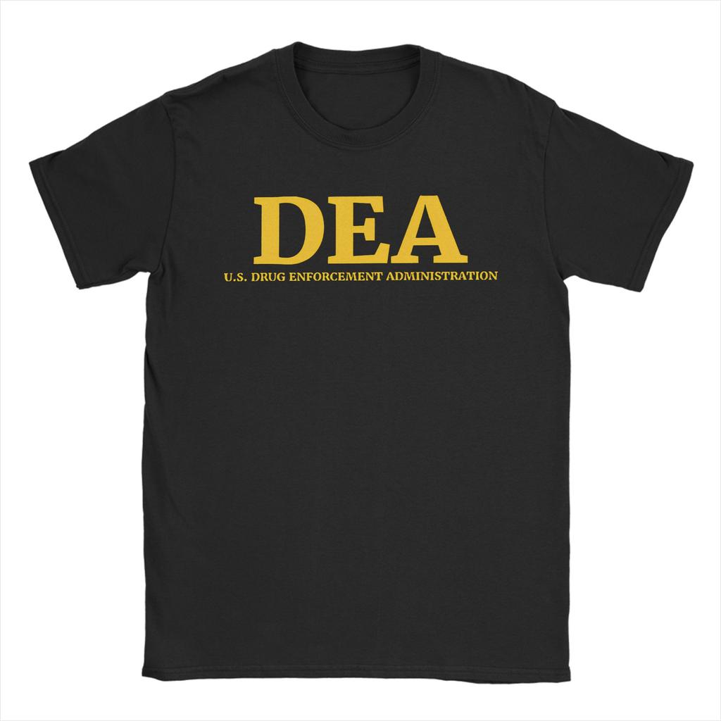 Usa Logo Dea Federals Interdiction Agency Unisex Unisex T Shirts Vintage Tees Short Sleeve O Neck Tshirt Cotton Plus Size Tops