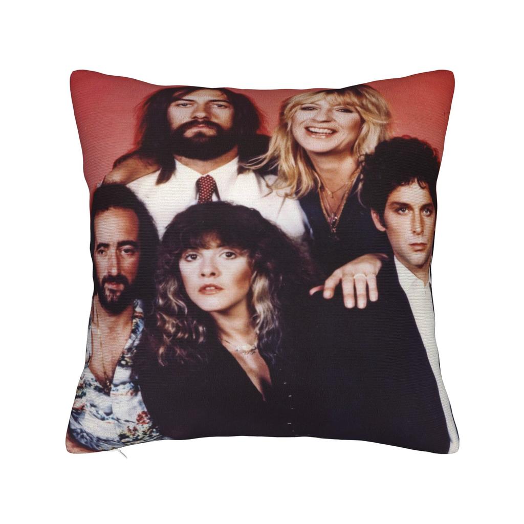 New Style Bedroom Fleetwood Mac rock metal band  Decoration Pillowcases Merch  Pillow Cover Square Multi-Size