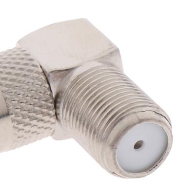 5 Stücke Rf Koaxial 90 Rechts Abgewinkelt TV Antenne Stecker F Buchse Auf TV Buchse Stecker