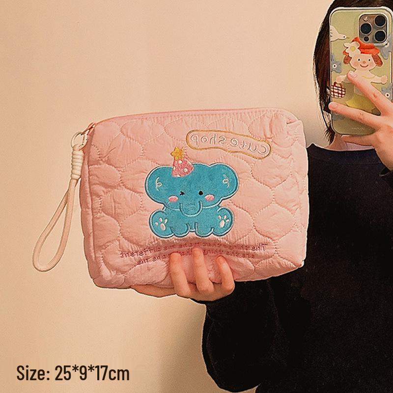 2025 New Style Travel Makeup Bag: Portable, Large Capacity, Cute Cosmetic Organizer for Women