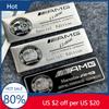 DIQ4 Hot 2025 80x30mm Auto Side Window Badge Sticker for Mercedes benz W203 W204 W205 W210 W211 W212 W463 W464 W164 W176 CLA CLS SL