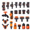 1/2" 3/4" 5/8" Garden Hose Quick Connector Repair Coupling Waterstop Valve Faucet Water Splitter Pipe Fitting Fast Connect Joint