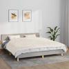 Vidaxl Weighted Blanket, Cream, 155X220 Cm, 7 Kg, Fabric
