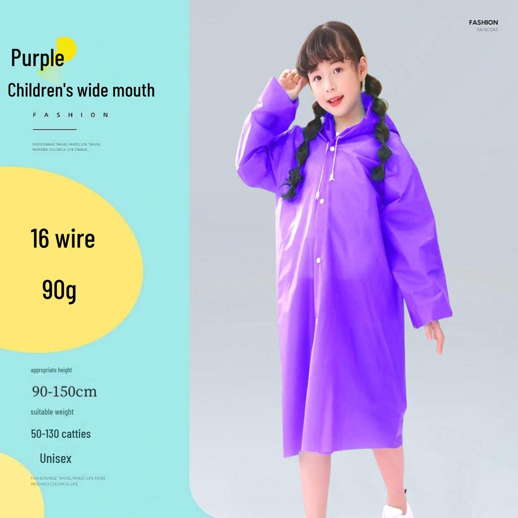 Reusable Full-Length Women's Raincoat for Outdoor Use