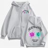 Omar Courtz Por Si Mañana No Estoy Sudaderas con Cremallera para Hombre y Mujer Chaqueta Cardigan Hip Hop Sudaderas
