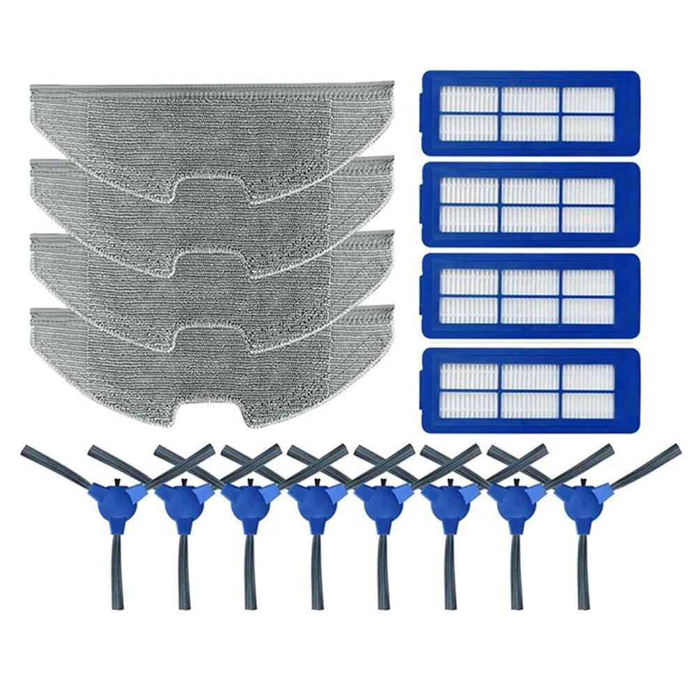 Per Eufy Per Robovac G10/G20/G30 Set di Accessori per Aspirapolvere: Filtro, Mocio, Spazzola a Rullo e Spazzola Laterale