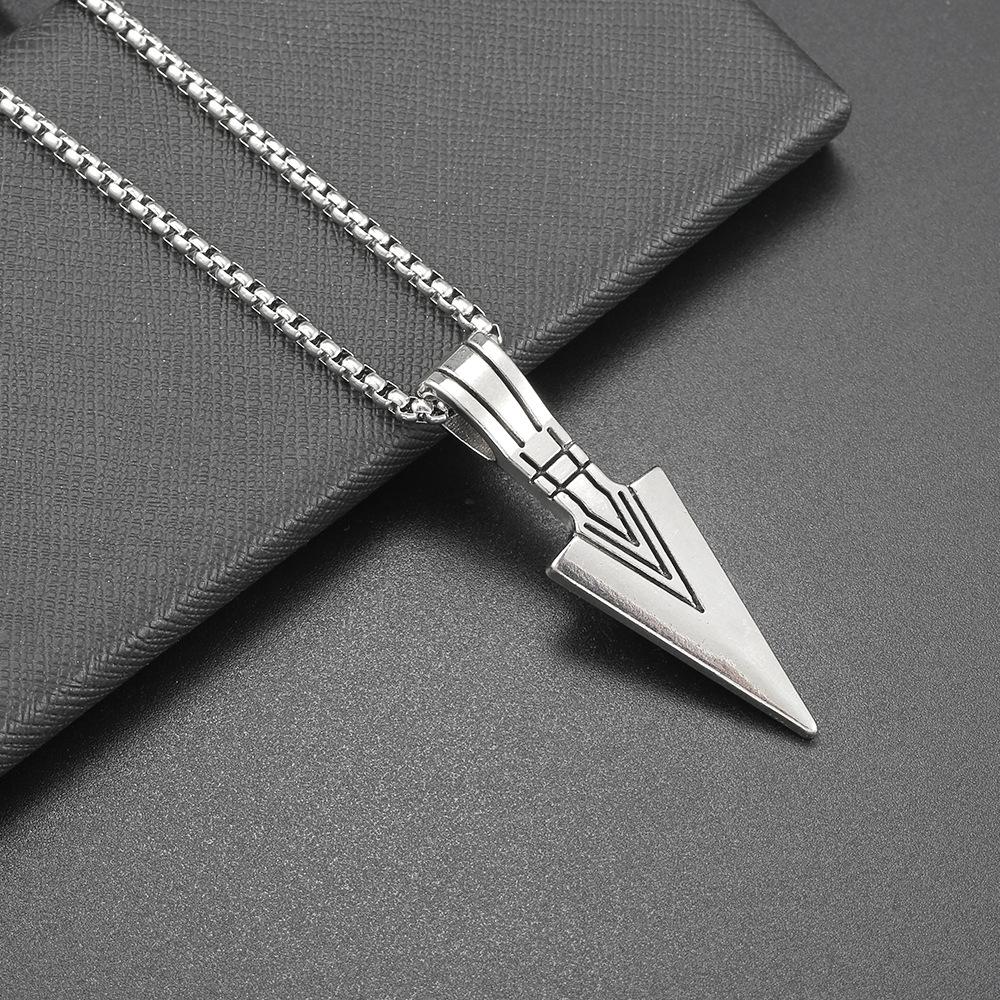 Hip Hop Necklace Men'S Titanium Steel Cartoon Men'S And Women'S Tide Pendant Personalized Street Couple Pendant Accessories