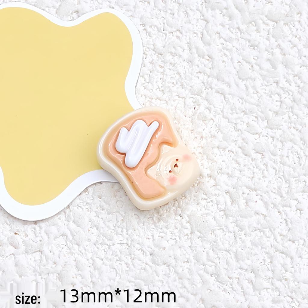 Mini Animal DIY Charms Set: Hair Clips, Cream Glue, Crocs Charms, Resin Accessories