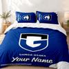 GAMBAOSAKA Custom Name 3pc set Perfect for bedroom use Comfortable bedding set includes a duvet cover and two pillowcases Ideal birthday or Christ