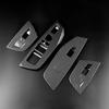 For BMW X3 X4 G01 G02 2018-2023 Window Switch Panel Cover, BMW 3/4 Series Accessories Carbon Fiber Pattern Door Control Button Panel Interior Trim