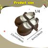 1 Pair of High Heels for Dolls, Chunky Shoes, Miniature PVC Fashion Accessories, Suitable