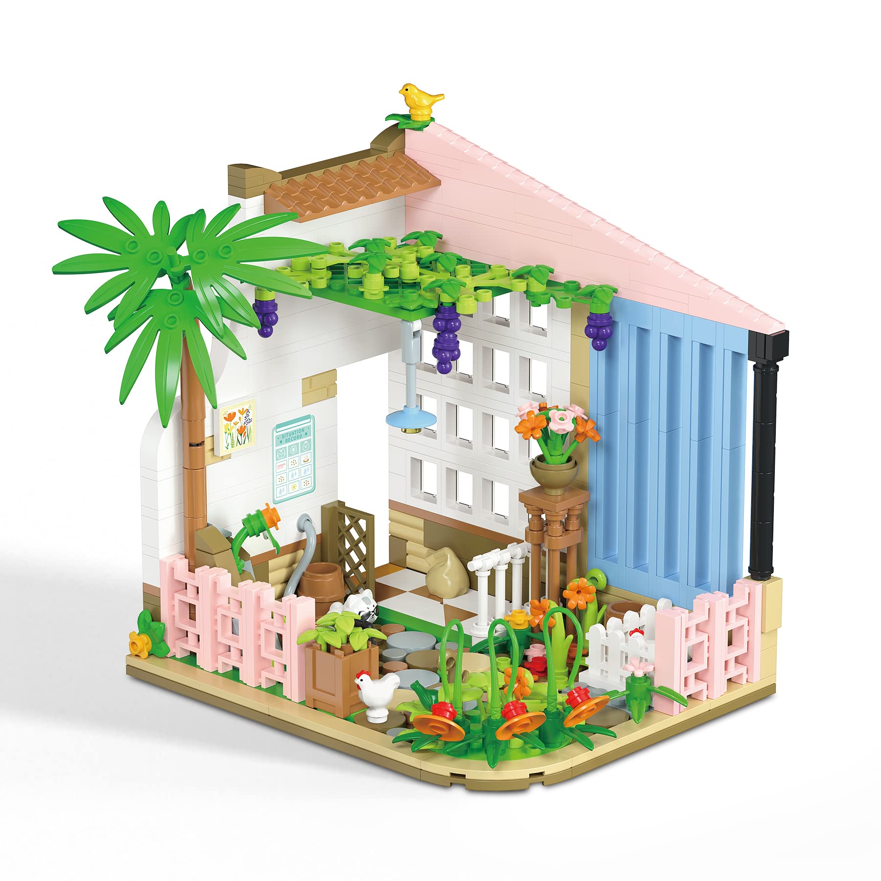 

IMPLAY TOYS Fairy Tail Город Серия Садовая Версия Детский Дворик 485 Деталей (2074)