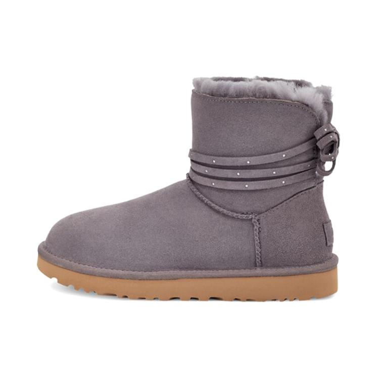 

UGG Mini Bailey Bling Bow Grey Women s 1120864-SHA 37