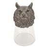 Whiskey Glass Animal Head Style Exquisite Stable Durable Metal Multi Purpose Cocktail Glass for Party Game Wedding Type