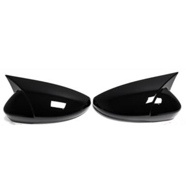 M Horn Rearview Mirror Cap Shell For VW Passat B7 Beetle CC Scirocco Jetta MK6 Eos Side Door Mirror Cover Add-on