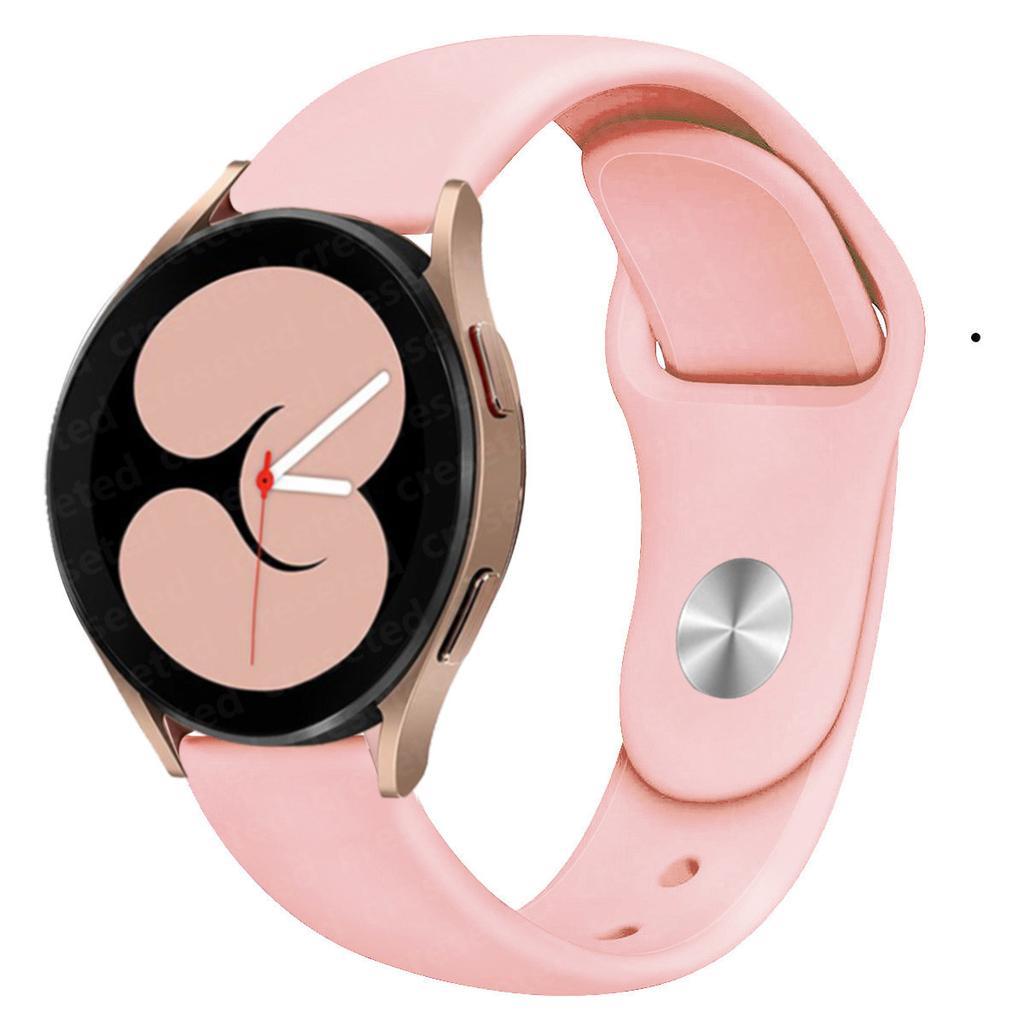 20mm/22mm Watch Straps For Samsung Galaxy watch 7/6/4/classic/5 Pro/Gear S3 Silicone bracelet Huawei watch GT 2/2e/pro/3/4 band