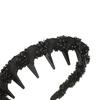 New Black with tooth Headbands Fashion Non-slip Hairbands for Women Daily hair tie decoration hair Accessories