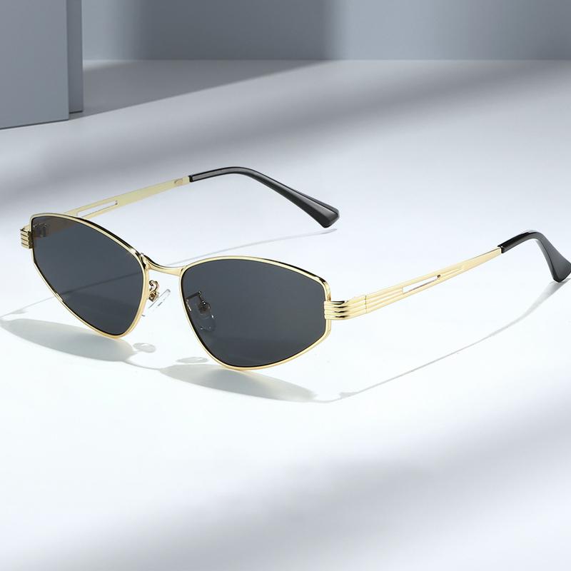 3pcs Fashion Polygon Small Frame Sunglasses Women Multi Color Metal Frame Sun Glasses Ladies Brand Designer Shades UV400