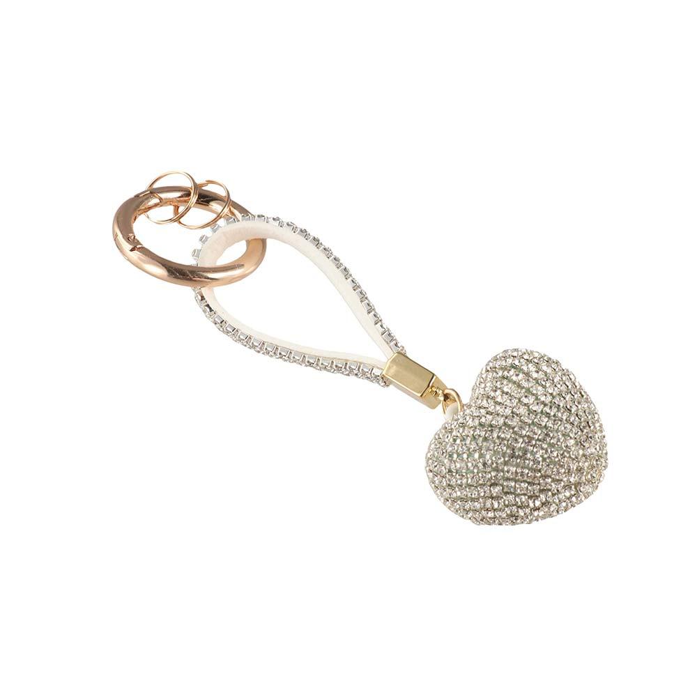 

Color Mixing Keychain Pendant Rhinestone Key Chain Delicate Bag Accessories Unisex styleM