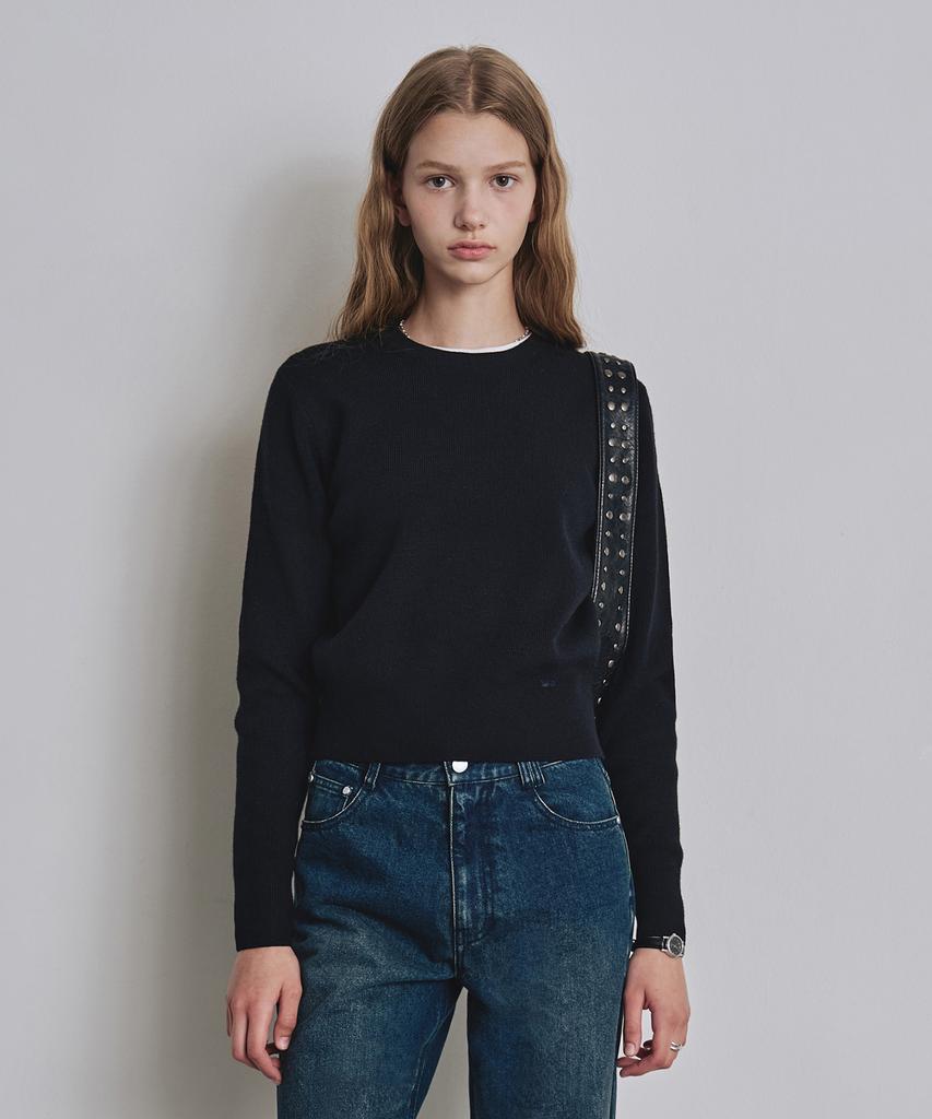 Keoseuteomeokeullagumeon Basic Round Ribbed Knit 8 Color Cowkt002
