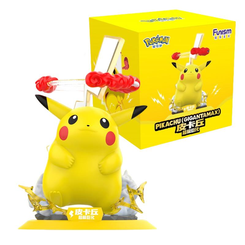Genuine figure toy Dynamax Pikachu Gengar action figure Designer Toys Desktop ornaments Collect models