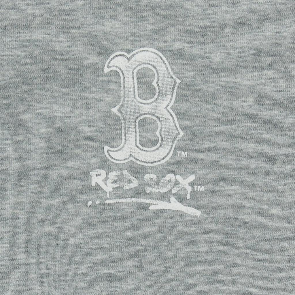 New MLB Boston Red Sox RED SOX Sweatshirt Unisex Gray 3AMTB0551-43MGS