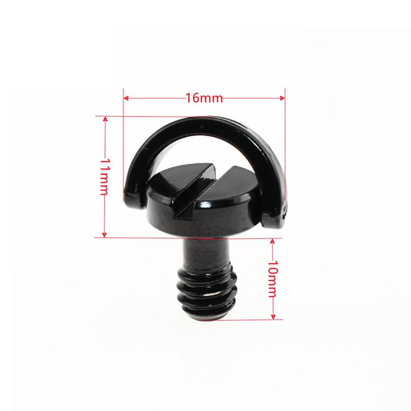 

Camera Accessories Shoulder strap safety Buckle metal screw 1/4 camera quick strap safe connection ring For Canon Nikon Sony