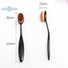 Soft Bristles Foundation Brush Achieve Makeup with Ease Portable Long Handle Makeup Brush Women Supply