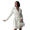 Sweet and Cool Style Suit Dress, European and American Spring and Summer Commuter Suit Skirt, Waist and Thin Dress Women