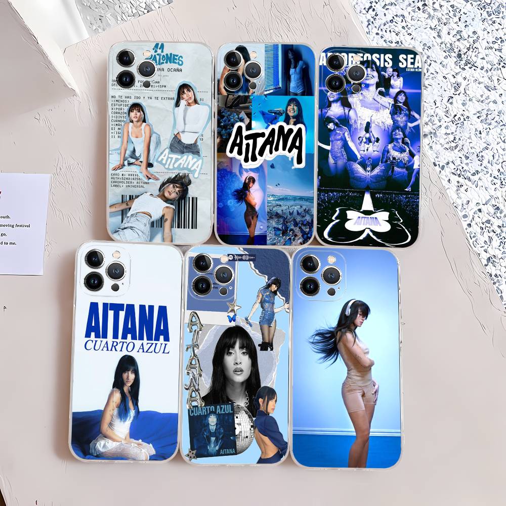Cuarto A-AitanaS Azul TPU Silicone Case For IPhone 11 12 13 14 15 16 17 Pro Max Shockproof Clear Back Cover