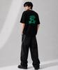 Seuteijial Sr Vintage Printed Short Sleeve T-Shirt [Black]