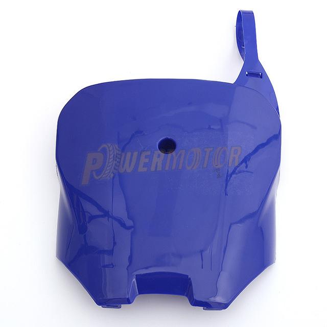XR80 XR100 Front Name Plate Motocross Number Plastic For Honda CRF80 CRF100 CRF70 XR70 Enduro Dirt Bike Motorcycle Accessories