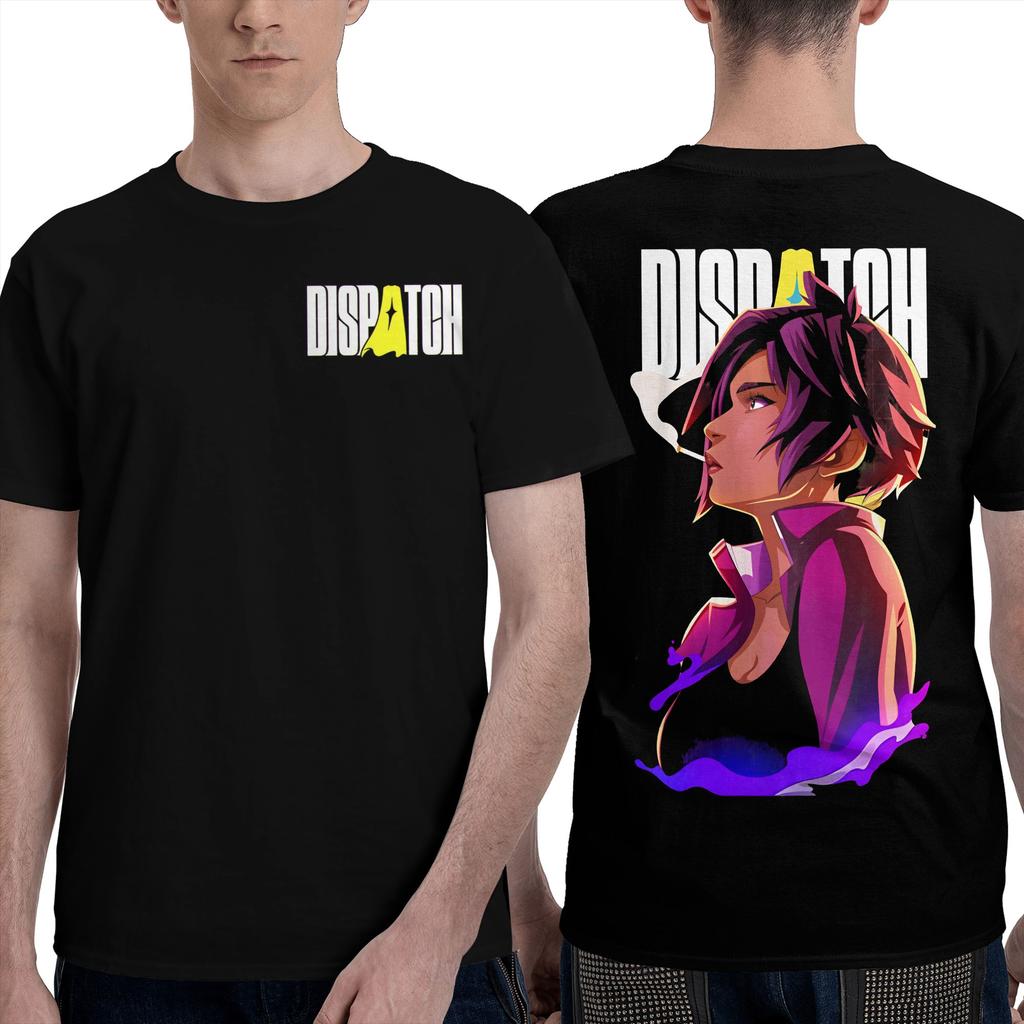 Vintage Dispatch Video Game T-Shirts Men Women's Pure Cotton Tees Shirt Unique Clothing