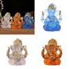 Resin Idol Spiritual Symbol Figurine Home Office Decoration Artistic Cultural Display Item Elephant God Model
