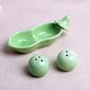 Pea Shape Pea Pod Seasoning Jars Spice Bottle Spice Jars Generic Pepper Jars  Party