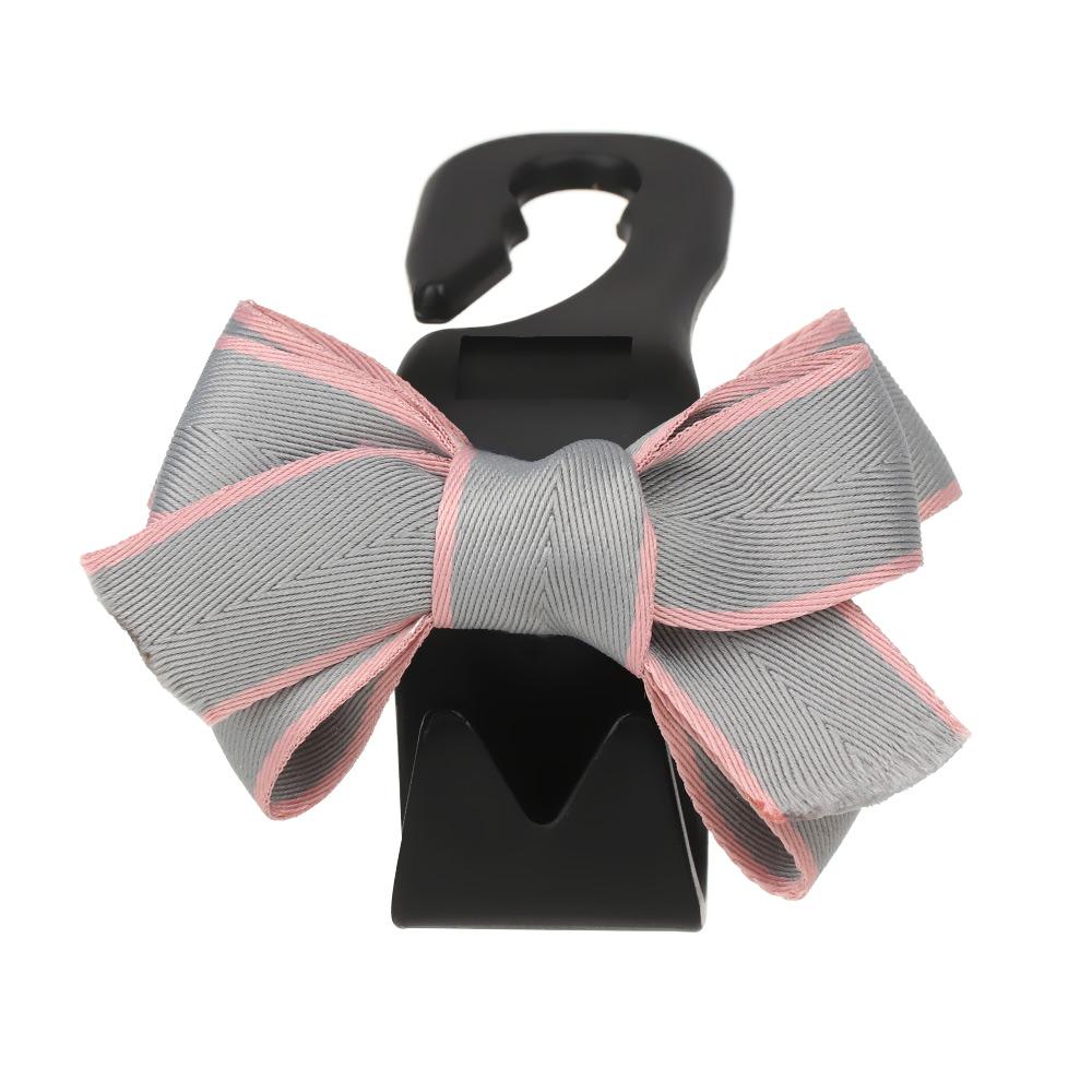 Cute Safety Seat Hooks Vehicle Head Holder Organizer Grocery Hanger Bag Car Interior Accessories Bow Hook Storage