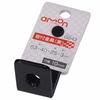 Amon Mounting Bracket (L Type) Black Hole Diameter 10mm 25 x 63 x 40mm G243