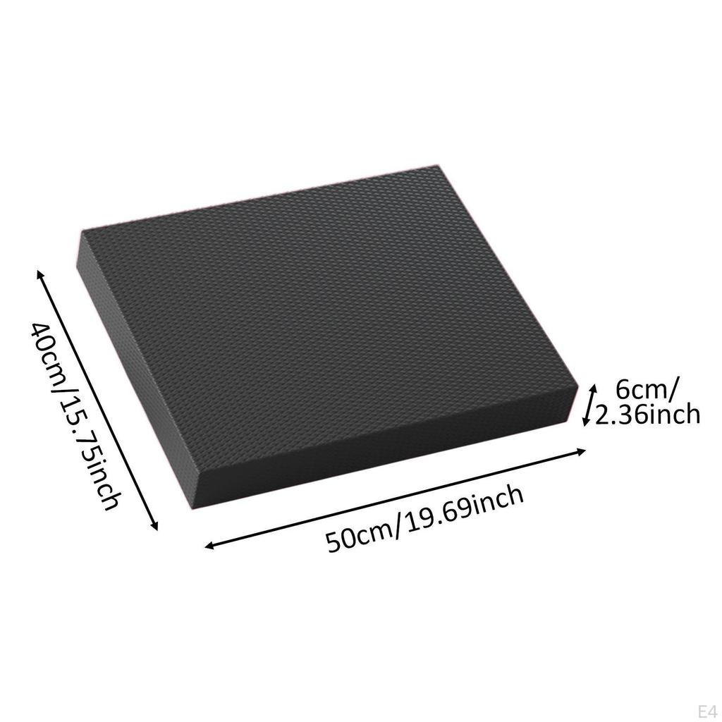 Exercise Balance Pad Cushion Anti Slip Thick Soft Portable Mat Yoga Knee for Fitness