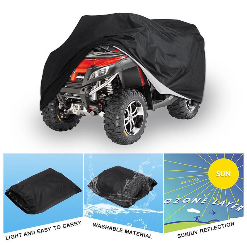 Xl Atv Full Cover Waterproof Breathable Rain Snow Dust Heat Resistant Protection