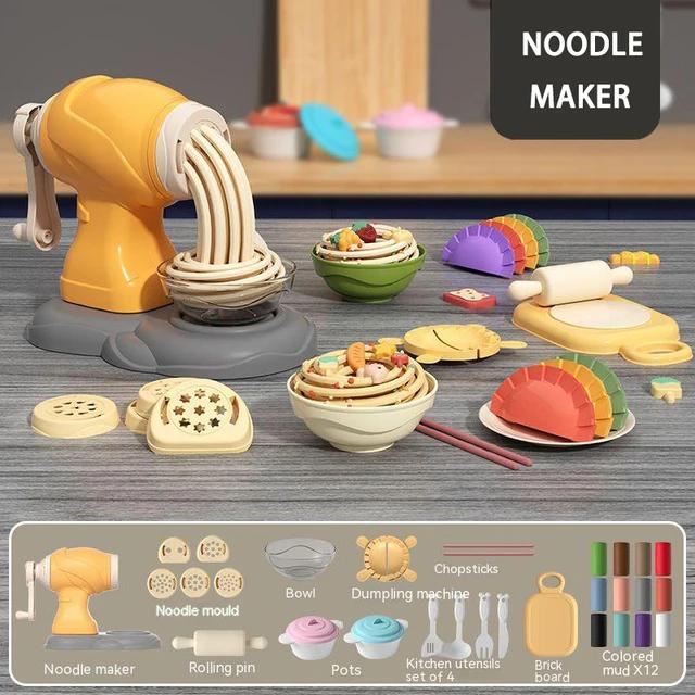 

3D Пластилиновая форма Моделирующий пластилин Машина для лапши Сделай сам Пластиковые наборы инструментов для игры с пластилином Игрушки Цветной пластилин для мороженого для детей Подарок на день рождения