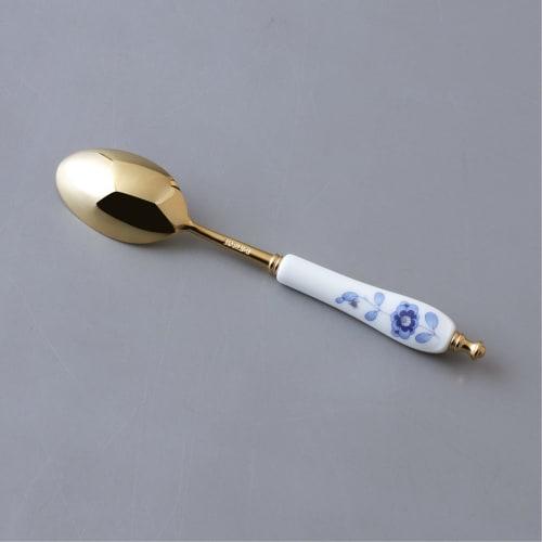 NARUMI Milano Teaspoon, 14cm, Gold, 1 Piece, Made in Japan, 9682-9384S