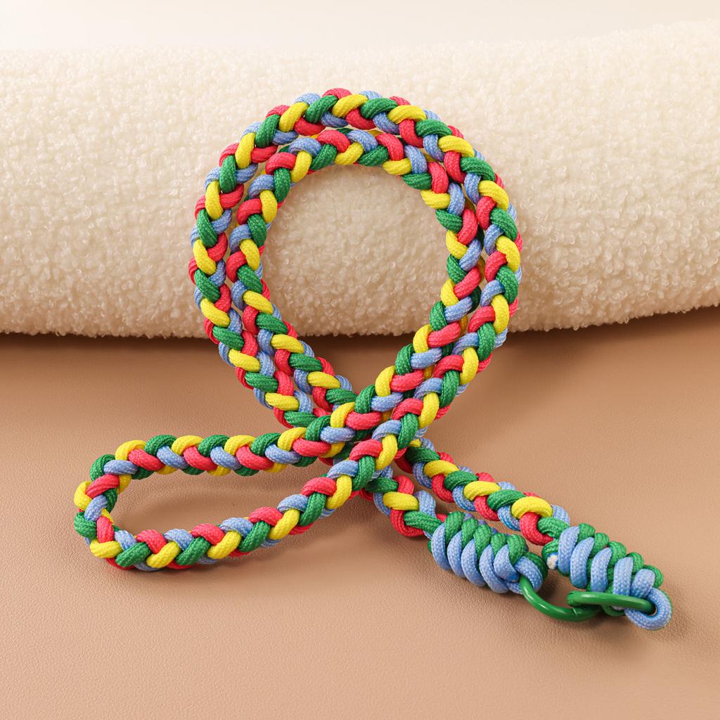Braided Four-strand Mobile Phone Strap Lanyard, Long Men's and Women's Durable Lanyard, Strong Neck Rope, Outdoor Ins Clip, Anti-drop.