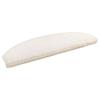 Self Adhesive Stair Protectors 15 Pcs White 80 X 24.5 X 3.5 Cm