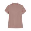 Adidas Stylish Minimalist Comfortable Versatile Golf Short Sleeve Polo Shirt Women Polo Shirts Pink Beige JE9904