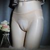 Pseudo-weibliches Sissy-Cosplay Crossdress Versteckendes Gaff-Höschen Formendes Slips Netz Durchsichtige Dessous Schwul Transgender Shemale Drag