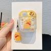 Cartoon Cute Bear for AirPods 1 /1 Protective Case Pro1 Apple Bluetooth 1/1 Generation Earphone Case Pendant