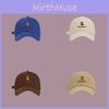 Kawaii Embroidered Baseball Hat With Wide Brim And Adjustable Fit For Casual Wear