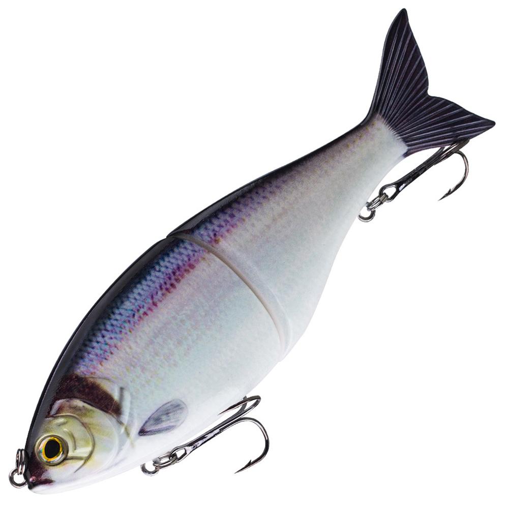 1 Stück 17,8 cm 82 g Zweiteilig Bionischer Köderfisch Köder Mittel- bis Tiefwasser Große Raubfische Barsch Zackenbarsch Sinkend Gelenkiger Swimbait